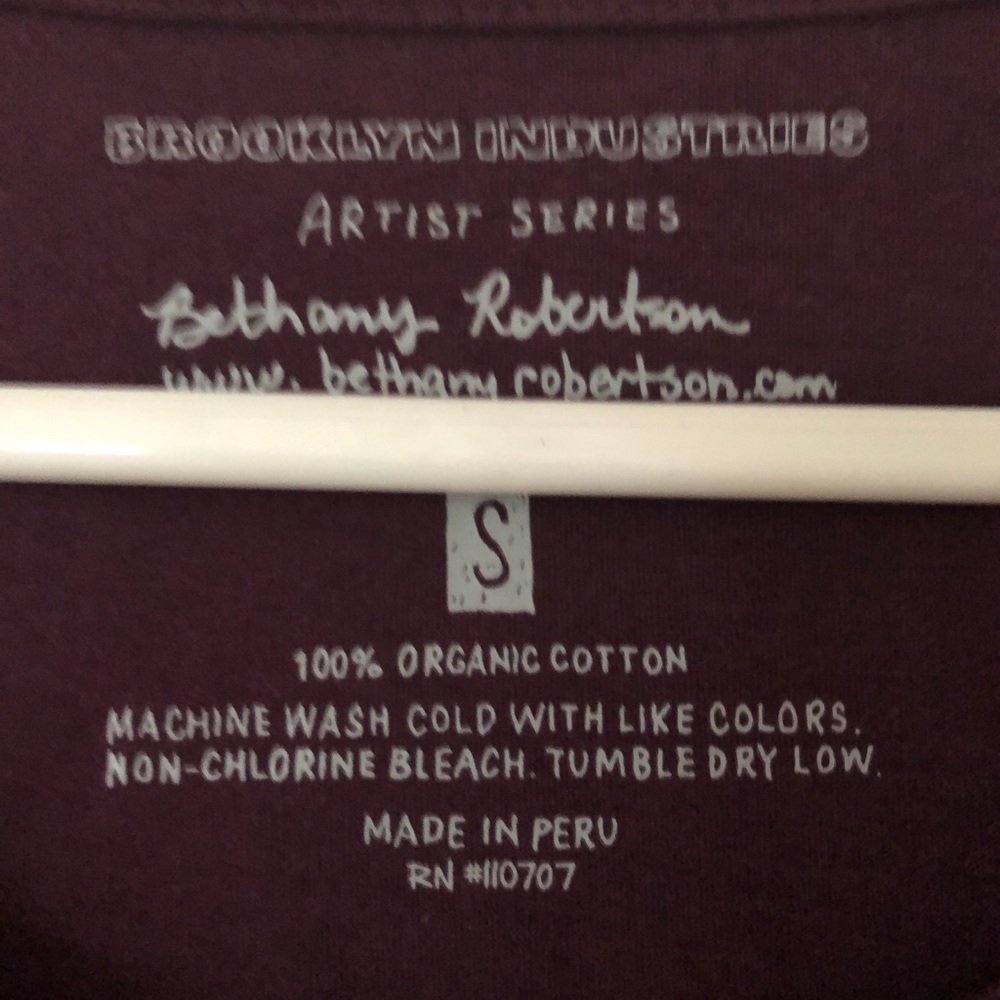 NWT Brooklyn 💯 organic cotton tee - Picture 3 of 5